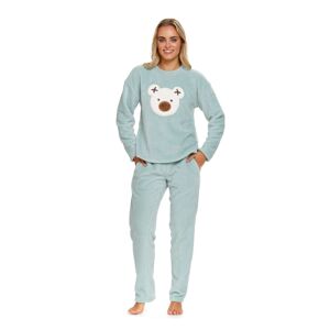 Dámske pyžamo Doctor Nap PM 5268 soft - měkké a teplé Mätová XL