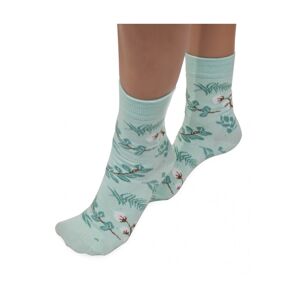 Dámske ponožky Doctor Nap SOC.2204 Azúrová 35-37