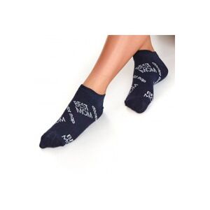 Dámske ponožky Doctor Nap SOC.2204 Tmavomodrá 35-37