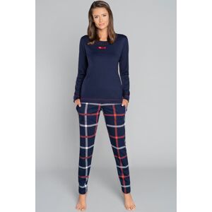 Dámske pyžamo Italian Fashion Izera - bavlna Tmavomodrá XL
