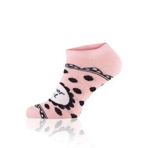 Dievčenské ponožky Italian Fashion S148S Girl - členkové Ružová 30-34