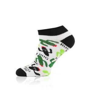 Detské ponožky Italian Fashion S167S Picos Čierno-biela 25-29