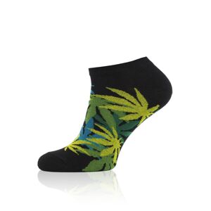 Pánske ponožky Italian Fashion S168S Chill Čierno-zelená 44-47