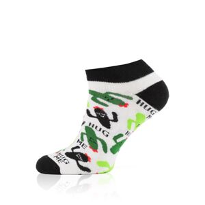 Pánske ponožky Italian Fashion S167S Picos Čierno-biela 44-47