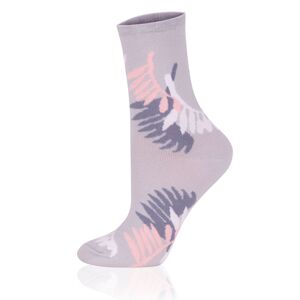 Dámske ponožky Italian Fashion S144D Aloe Sivo-ružová 39-41