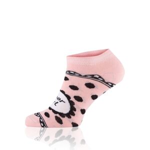 Dámske ponožky Italian Fashion S148S Girl - členkové Ružová 39-41