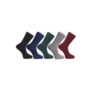 5 PACK Pánských ponožek Moraj CMLB500-002 - mix barev Mix 43-45