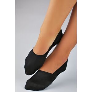 Ponožky do balerínok Noviti SN012 laser cut Čierna 36-41