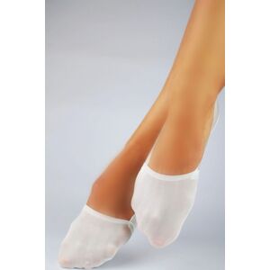 Ponožky do balerínek Noviti SN012 laser cut Biela 36-41
