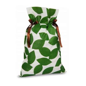 Darčeková taška Pakado PKD003 Listy - 30x45 cm Zeleno-biela Uni