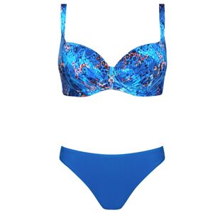 Dvojdielne plavky Self S936 Bora Bora 4 Modrá 36C