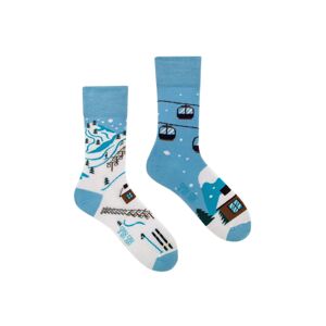 Unisex ponožky Spox Sox Ski slope Farebná 44-46