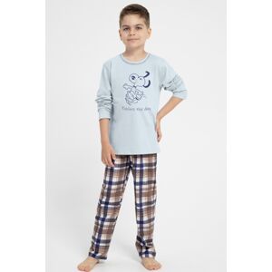 Chlapčenské pyžamo Taro Parker - bavlna Svetlomodrá 98