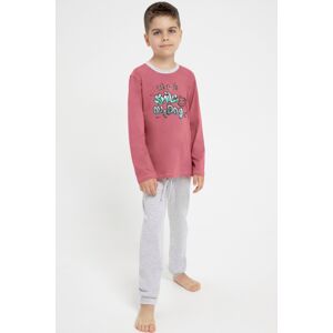 Chlapčenské pyžamo Taro Sammy - bavlna Malivovo červená 146