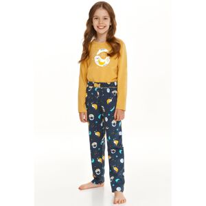 Dievčenské pyžamo Taro 2615-6 Sarah Žltá 134