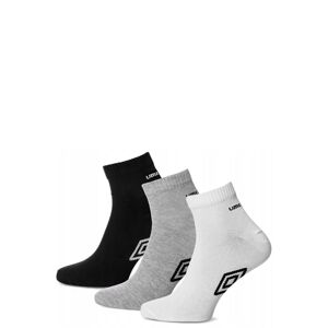 Pánské ponožky Umbro Umbro UMSM 0238 Quarter Socks - 3 páry  35-38